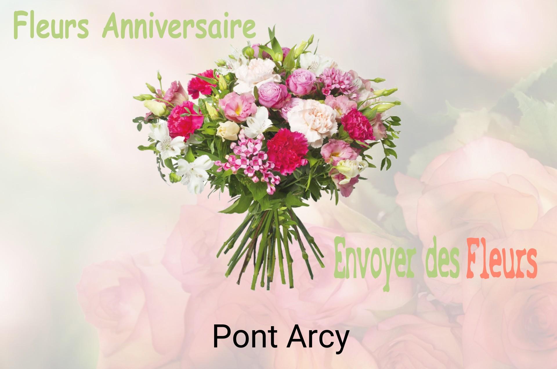 Bouquet de fleurs d’anniversaire livré à Pont-Arcy