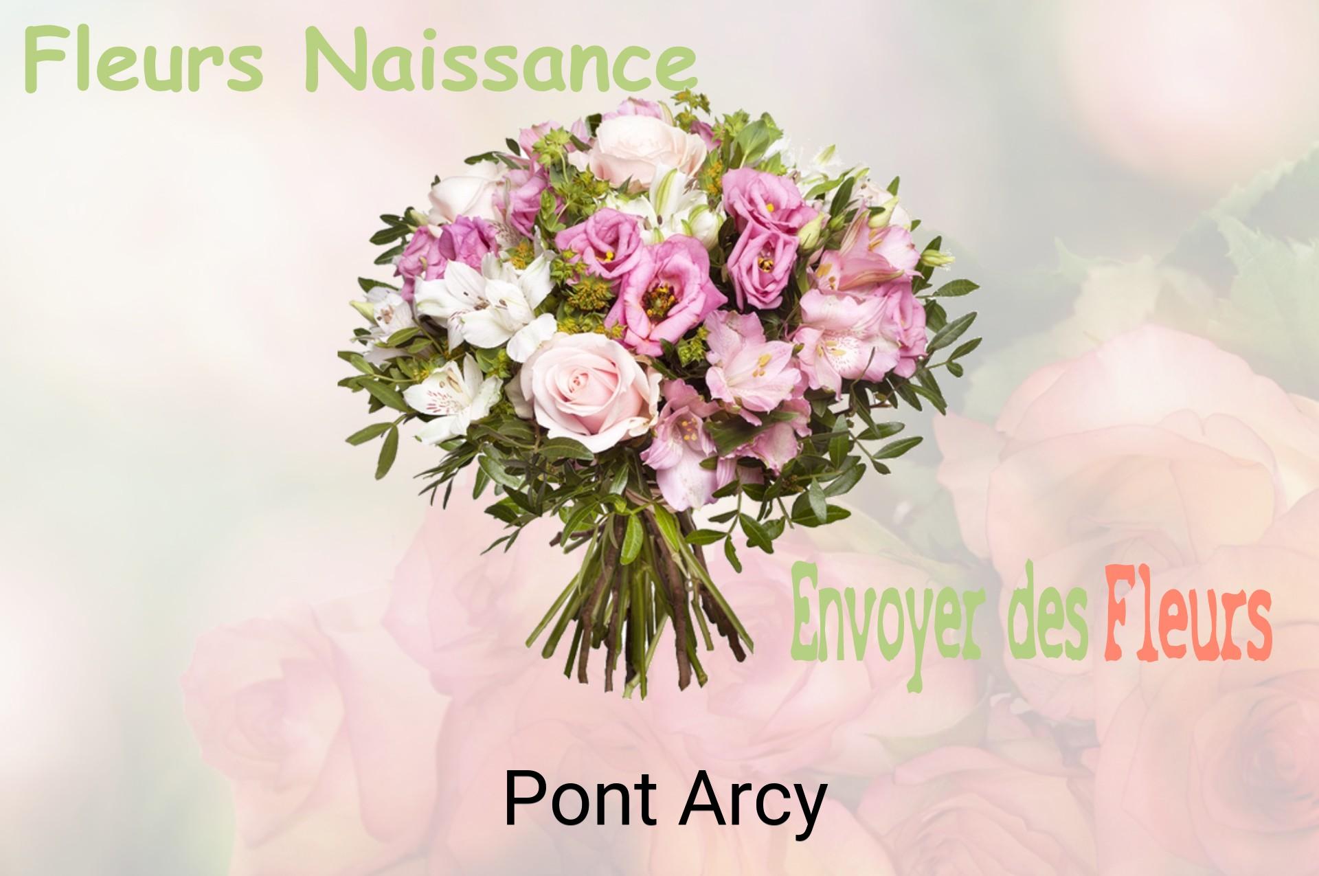 Bouquet de fleurs de naissance livré à Pont-Arcy